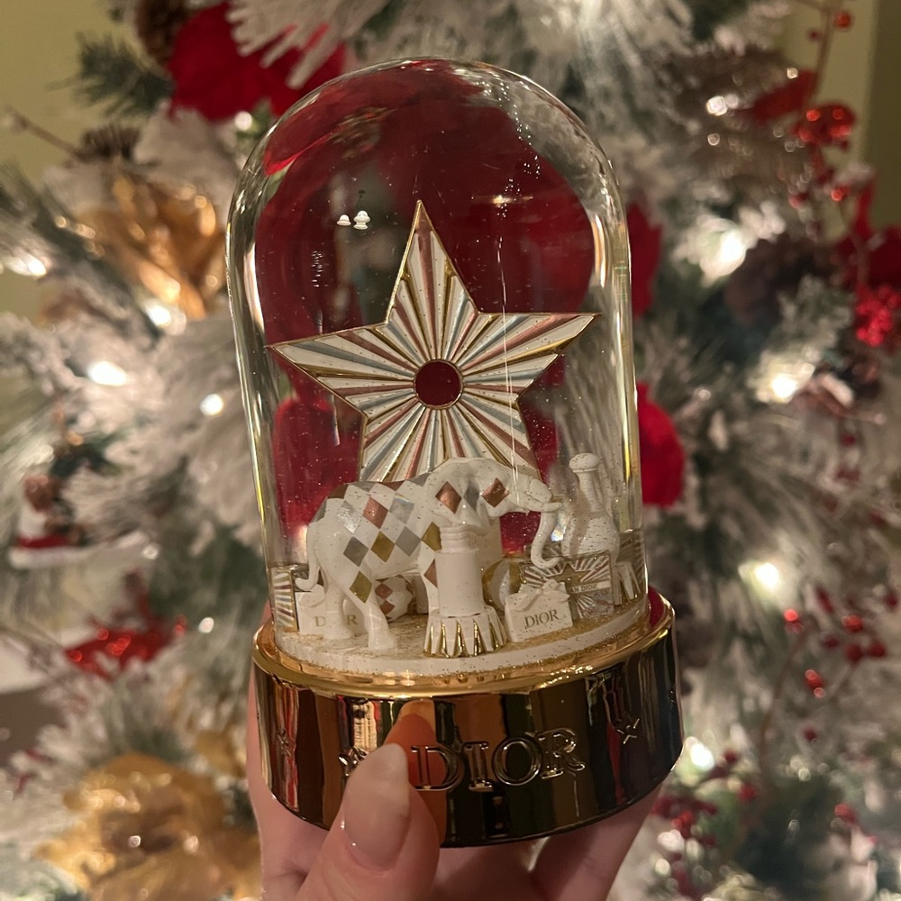 Dior 2025 Holiday Snow Globe Limited Edition | Brand New In Box